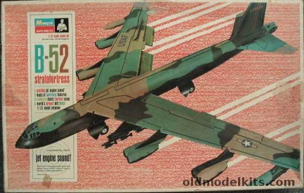 Monogram 1/72 Boeing B-52 Stratofortress with Jet Sound, PA215 plastic model kit